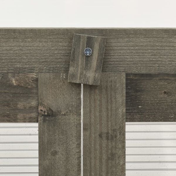 Serre en bois de Sapin grise - 60x45x100 cm