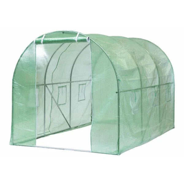 Serre tunnel de jardin 7 m² Nature