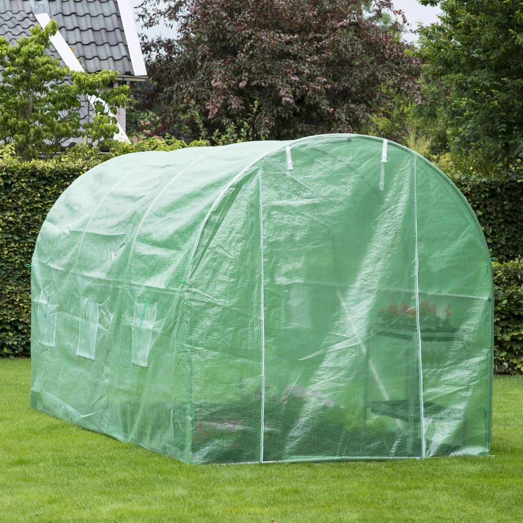Serre tunnel de jardin 7 m² Nature