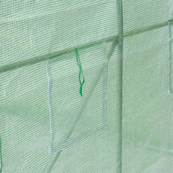 Serre tunnel de jardin 7 m² Nature