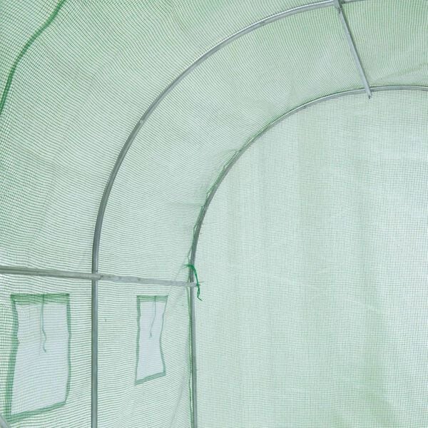 Serre tunnel de jardin 7 m² Nature