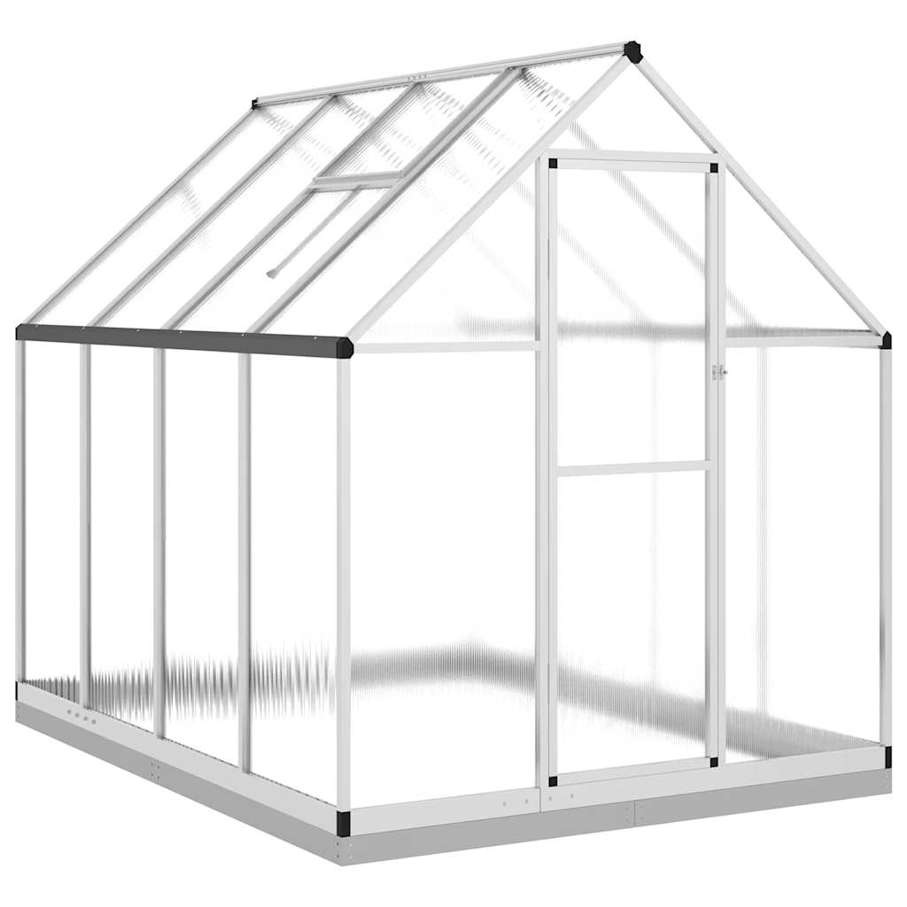 Serre de jardin polycarbonate 3,79 m² en aluminium