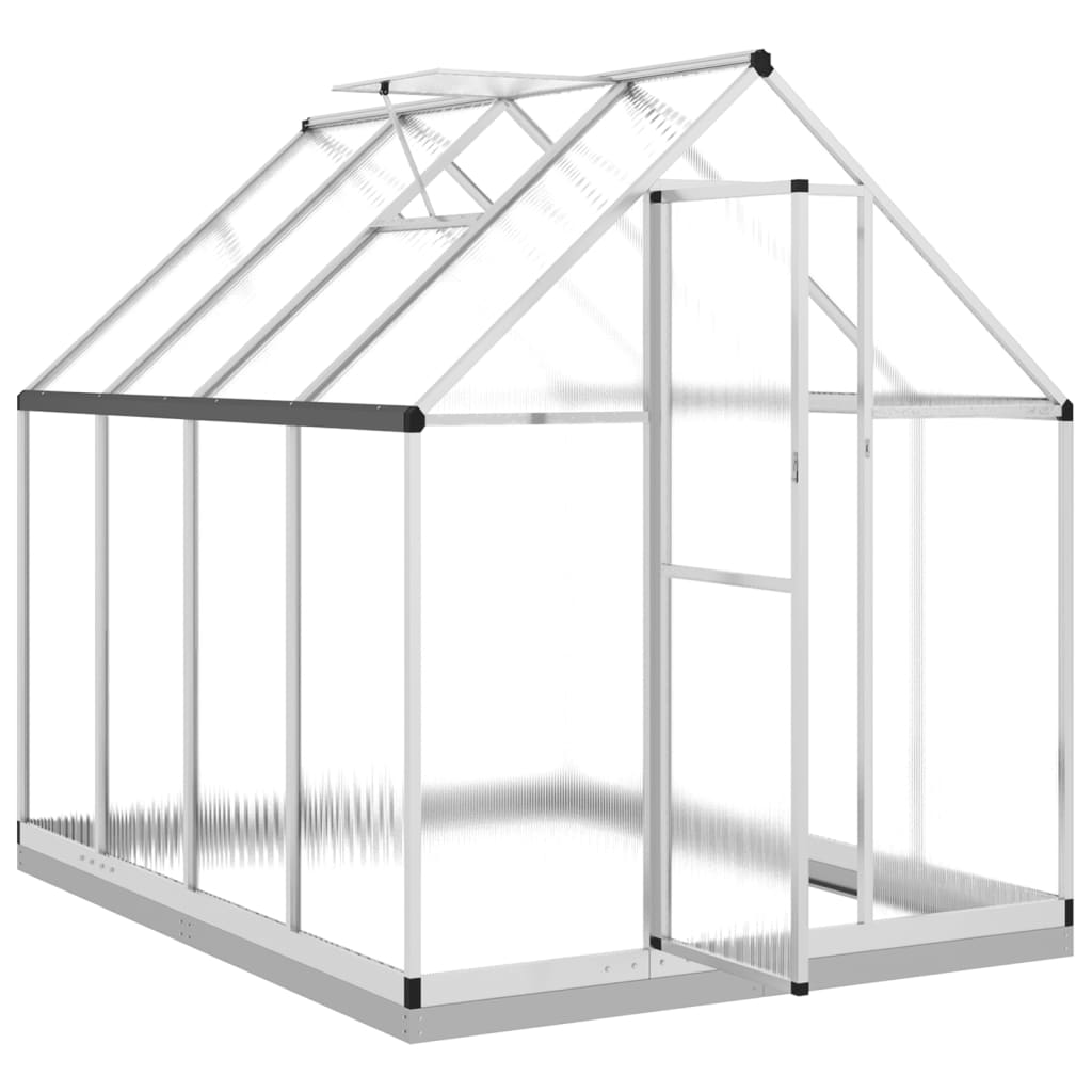 Serre de jardin polycarbonate 3,79 m² en aluminium