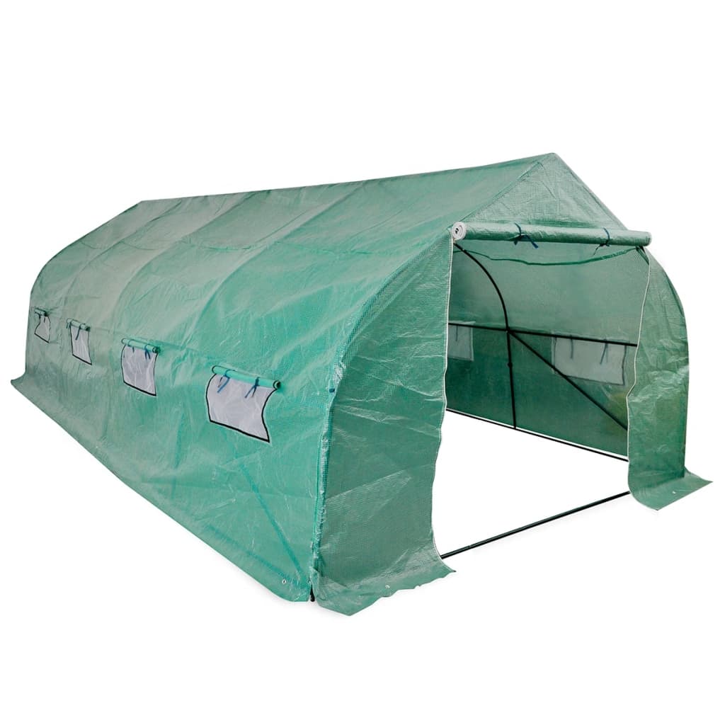 Grande Serre Tunnel portable cadre en acier 18 m²