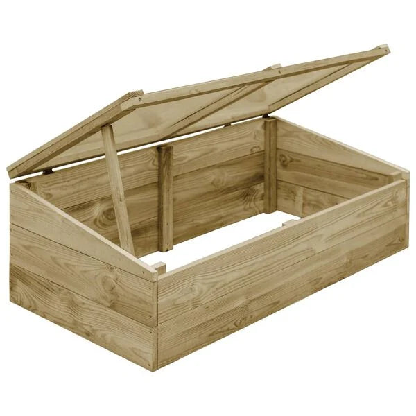 Lot de 2 Serres en bois de pin - 100x50x35 cm