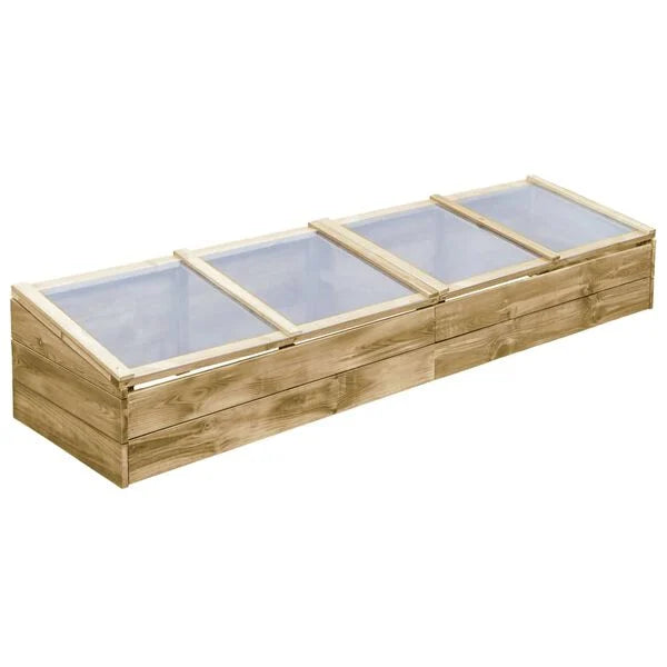 Serres en bois de pin - 200x50x35 cm 2 pcs