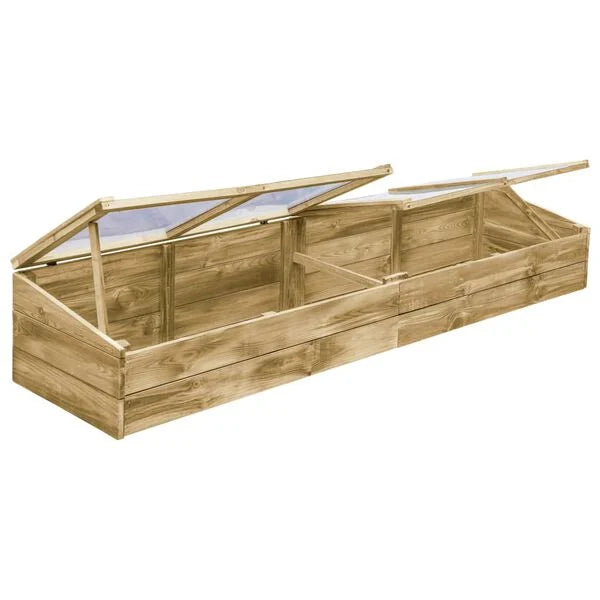 Serres en bois de pin - 200x50x35 cm 2 pcs