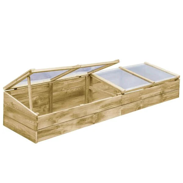 Serres en bois de pin - 200x50x35 cm 2 pcs